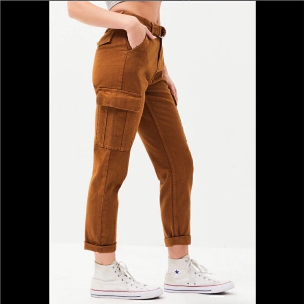PacSun Brown Cargo Utility Carpenter Pants Size 27